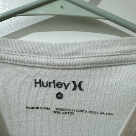 Hurley White Cotton Top - Picture 2 of 5